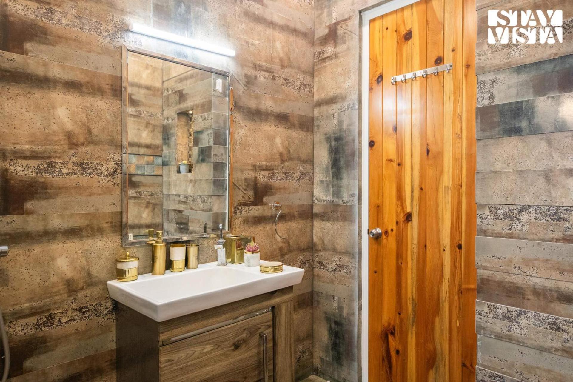 Villa Stayvista's Velvet Whisper - Urban Retreat With Contemporary Decor, Cozy Balcony & Lawn *