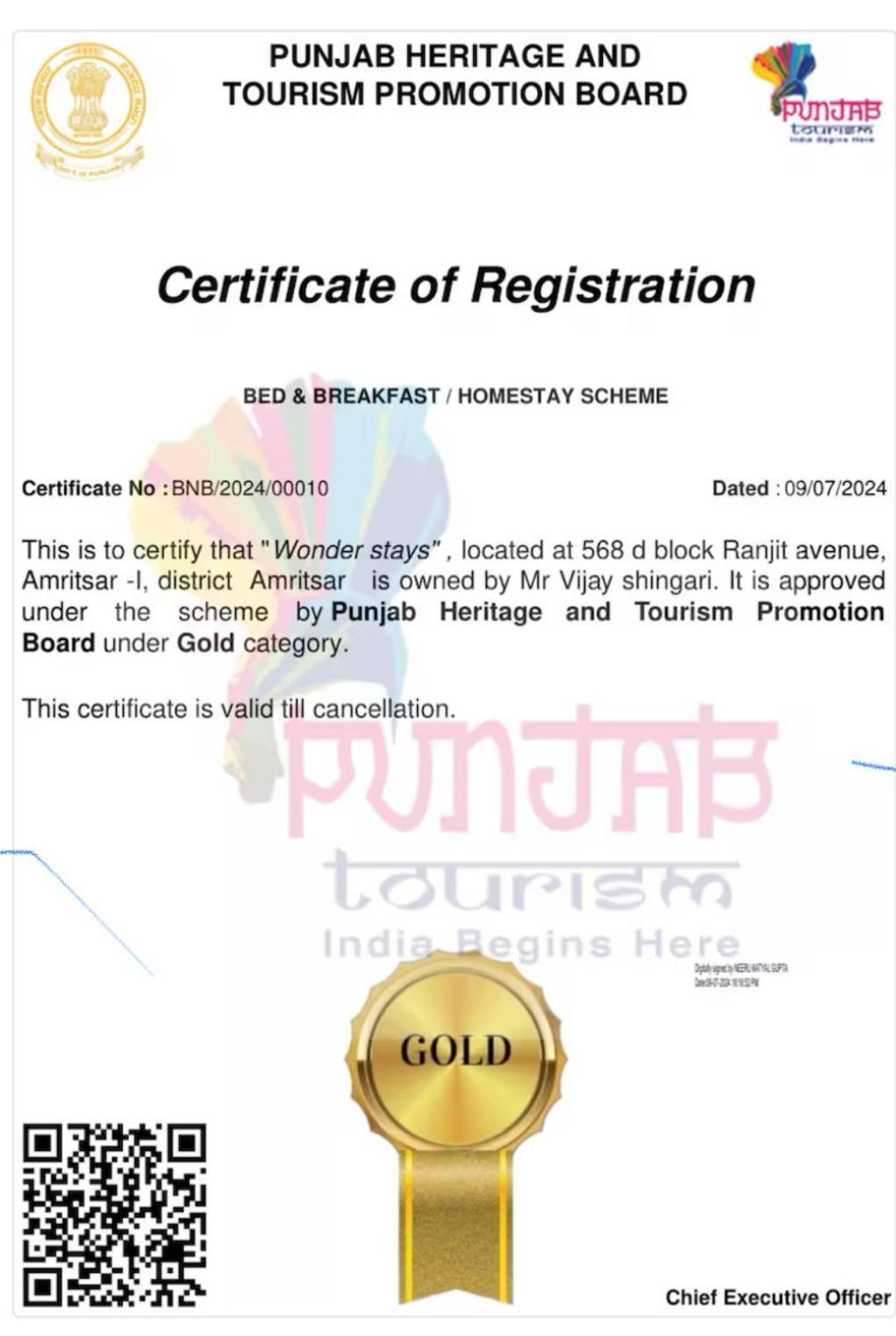 Guest house Wonderstays