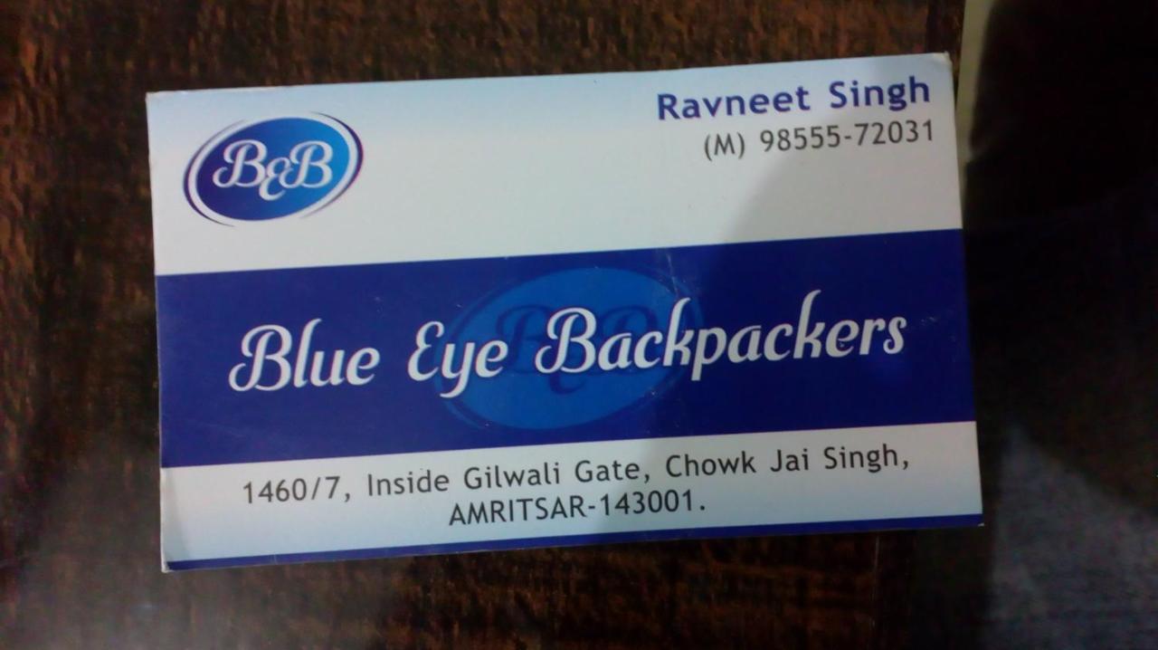 Hostel Blue Eye Backpackers Amritsar
