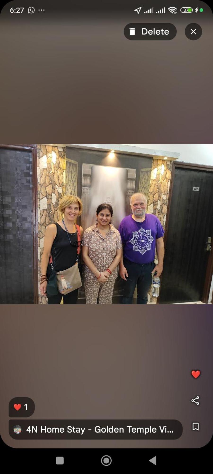 Bed & Breakfast 4n Homestay- Golden Temple View Amritsar